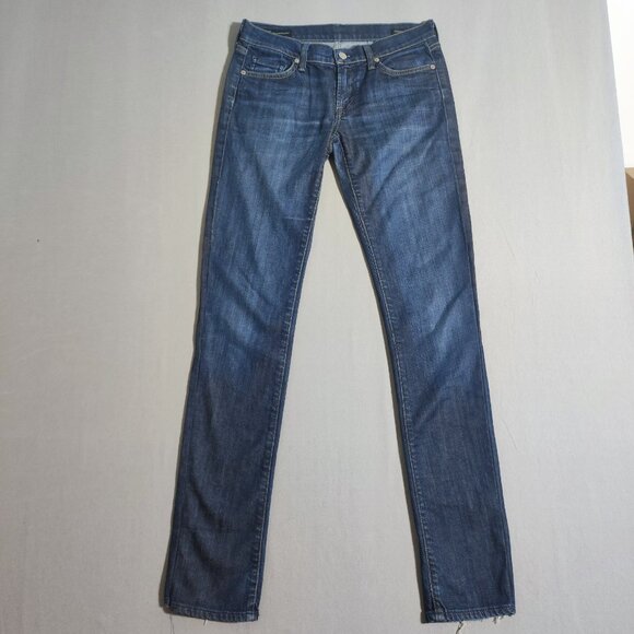Citizens of Humanity Jeans Kelly 001 women's size 27 ink blue stretch low waist - Picture 1 of 16